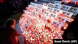 Protest u Mostaru protiv izbora Željka Komšića za hrvatskog člana Predsjedništva BiH