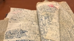 Scrisori scrise pe bucăți de cearceaf de deținuți politici din Penitenciarul Oradea- anii 1956