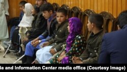 کودکان مجروح از انفجار مین در کابل
