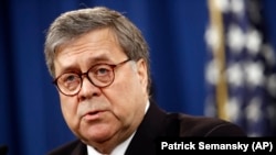 Prokurori i përgjithshëm amerikan, William Barr.