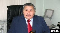 Алматы қалалық мүгедектер қоғамының төрағасы Әли Аманбаев. 3 желтоқсан, 2008 жыл