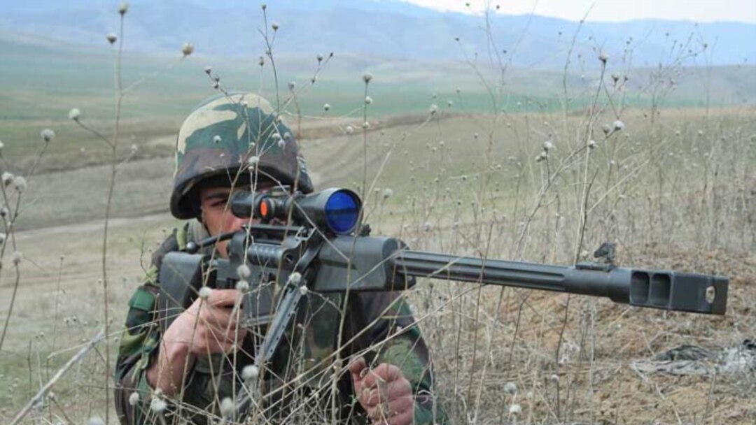 In Armenia, the preparation of snipers of the Southern Military