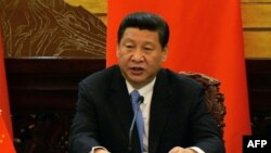 Chinese President Xi Jinping pictured here in Beijing earlier this year (file photo)
