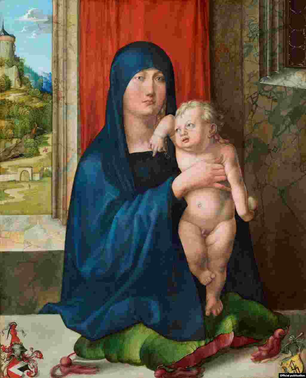 Madona cu Copilul (Haller Madonna), c. 1498 (Galeria Națională din Washington D.C, Colecția Kress)