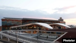 Armenia - The new terminal of Zvartnots international airport, Yerevan,16Sep2011.