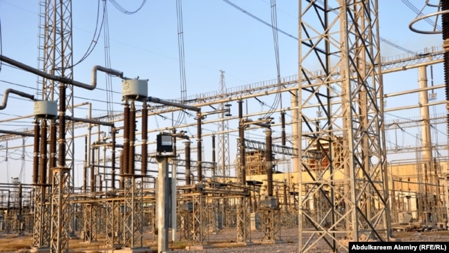 تصویر آرشیوی از شبکۀ برق عراق