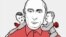 Путин и его советчики. Рисунок Йолиты Вайткуте