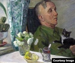 Нина Железняк. Портрет мужа