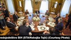 Lideri Zapadnog Balkana na sastanku "Brdo-Brijuni" procesa, Slovenija, 3. juni 2017.