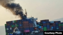 هرمز تنګي کې هدف ګرځېدلې کښتۍ 