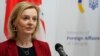 British Foreign Secretary Liz Truss. Kyiv, February 17, 2022