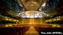 The main courtroom of the European Court of Justice in Luxembourg (file photo)