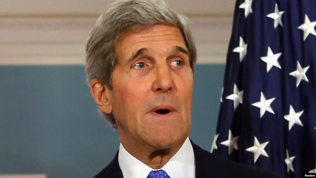 U.S. Secretary of State John Kerry made his remarks in London after meeting with foreign ministers from allied European countries.