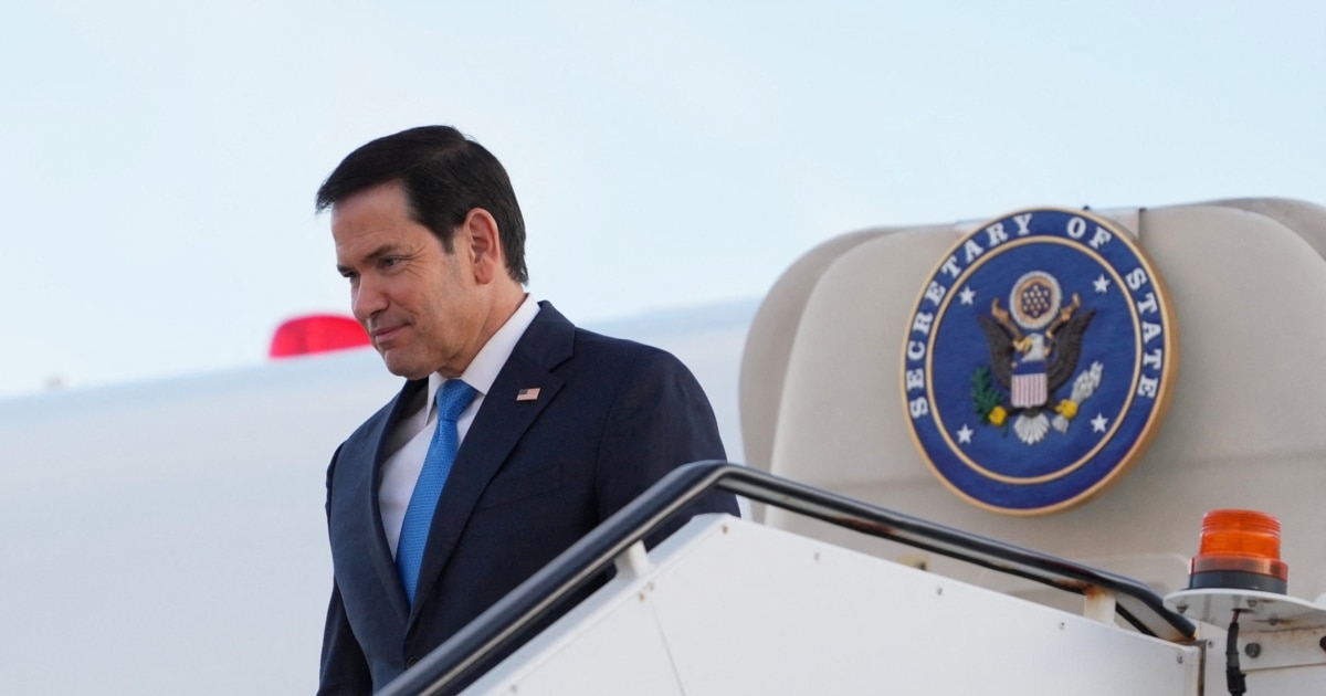 Rubio Heads To NATO Allies As Russian Threat, Middle East War Shape Agenda