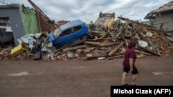 CZECH-WEATHER-TORNADO