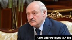 Belarusian strongman Alyaksandr Lukashenka (file photo)