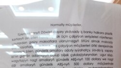 Türkmen häkimiýetleri studentlere pul ibermek düzgünlerine täze talap girizdi