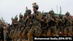 کندهار کې د افغان ځواکونو پخواني عکس.