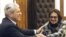 Predsednik Srbije Boris Tadić i glumac Jonny Depp