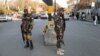 Taliban fighters guard a street in Kabul. Kabul police were on high alert on May 1, pledging to “ensure security” during the Eid al-Fitr holiday.