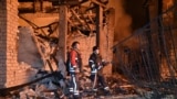 Харьков облусуна урулган соккудан кийин өрт тутанды. Украина, 7-октябрь 2025-жыл.