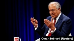 U.S. peace envoy Zalmay Khalilzad said on December 12 that U.S. officials are taking a "brief pause" in peace talks with the Taliban. (file photo)