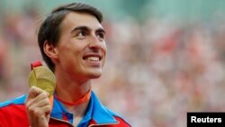 Former world hurdles champion Sergei Shubenkov