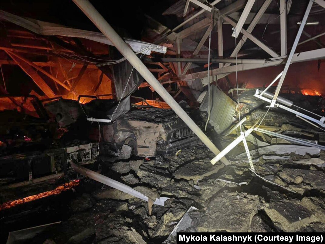 Vintage Cars Of Ousted Ukraine President Yanukovych Destroyed In