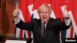 Prim-ministrul britanic Boris Johnson