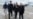 Specijalni izaslanik predsednika Rusije Kiril Dmitrijev (u sredini) hoda pored specijalnih izaslanika SAD Džareda Kušnera (levo) i Stiva Vitkofa (desno) u Moskvi, 5. septembar 2026.