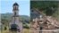 Bosnia and Herzegovina -- Removal of the church built on the Fata Orlovic`s property, started in the morning June 5. 2021. Fata Orlovic. returnee to Konjevic Polje, more than a decade is on trial with the representatives of the Orthodox Church because the