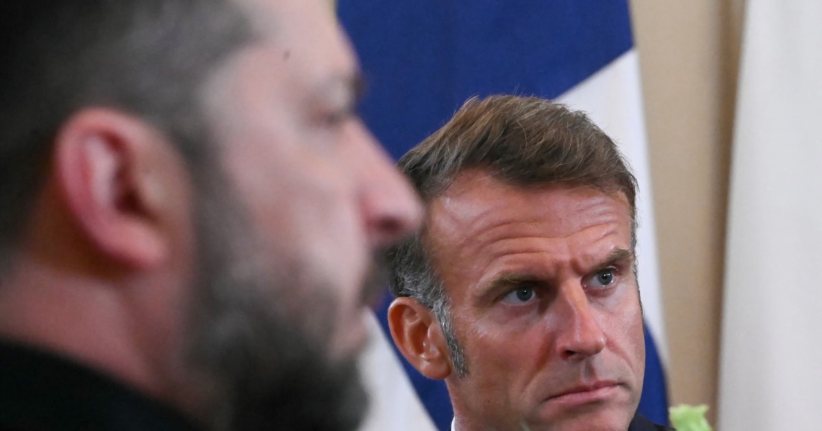 მაკრონი: ზელენსკისა და პუტინის შეხვედრა ევროპაში უნდა ჩატარდეს