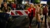 Serbian Antigovernment Demonstrators Take Protest To City Hall, Pink TV