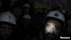 Minatorët e Trepçës, foto nga arkivi