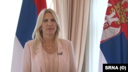 Željka Cvijanović, predsjednica bh. entiteta Republika Srpska, na fotografiji iz jula 2021. 