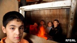 Thousands of displaced people in Azerbaijan live in makeshift accommodation