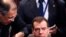 Președintele Dmitri Medvedev și ministrul de externe Sergei Lavrov la summitul de la Washington