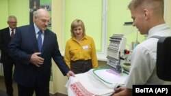 Аляксандар Лукашэнка на цырымоніі адкрыцьця школьнага году, Баранавічы, 1 верасьня 2020
