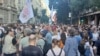 Protest građana okupljenih u zborove ispred zgrade u kojoj je sedište Republičke izborne komisije u Beogradu, 21. jun 2025.