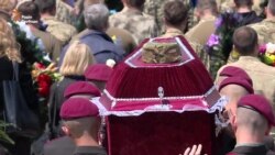 На Майдані попрощалися із загиблими бійцями «Айдару» (відео)