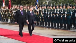 Özbəkistan və Tacikistan prezidentləri martın 9-da Düşənbədə görüşüblər