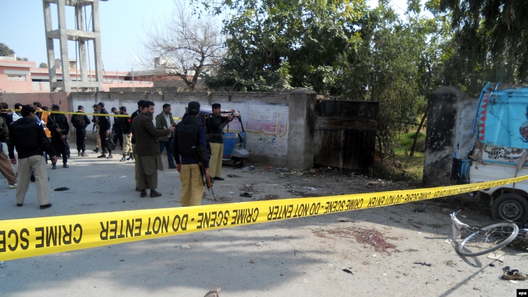 په سوات کې د پخوانی چاودنې د ځای عکس