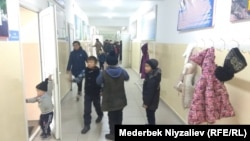 Школа в кыргызстанском селе Кок-Таш.
