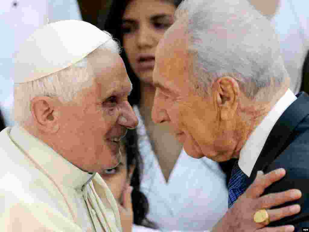 Në rezidencën e presidentit Peres...