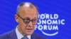 Канцлерът на Германия Фридрих Мерц по време на Световния икономически форум в Давос