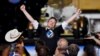 SpaceX chief Elon Musk celebrates after the successful May 30 launch: "The trampoline is working."