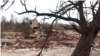Ukraine. Zhytomyr villages, forest fires. Video grab