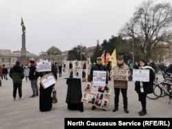 Вена, акция против депортации уроженцев Чечни, 21 февраля