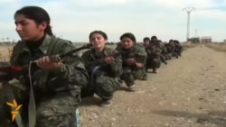 افزایش حضور نیروهای کرد برای کمک به کوبانی