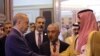 Թուրքիայի նախագահ Ռեջեփ Թայիփ Էրդողանը և Սաուդյան Արաբիայի թագաժառանգ Մոհամադ բին Սալմանը 